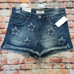 NWT Jessica Simpson Stars denim shorts